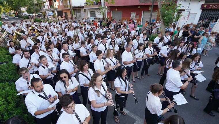 El pasado sábado Bolbaite acogió la 35 edición de uno de los festivales comarcales de bandas de música más antiguos de la Comunitat Valenciana, el de la Canal de Navarré