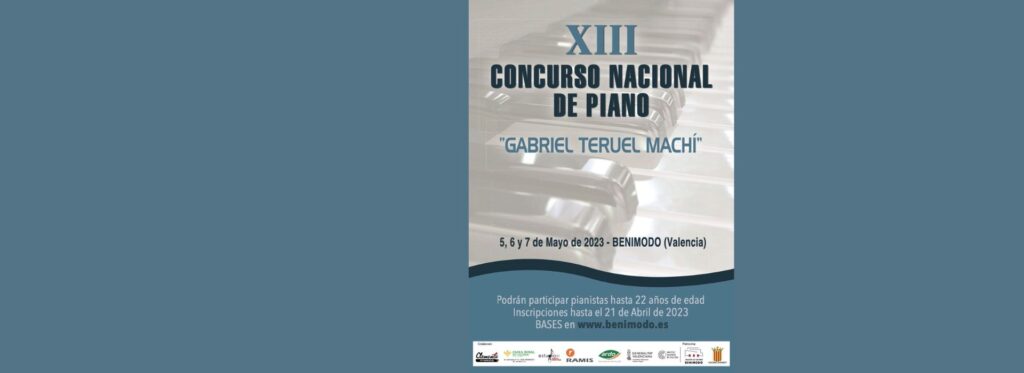 XIII Concurs Nacional Piano Gabriel