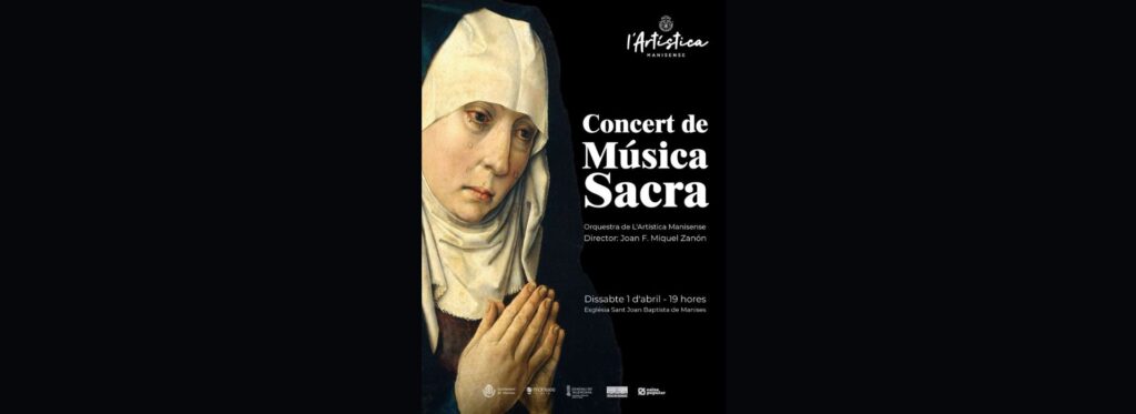 El pròxim dissabte 1 d'abril a les 1900 hores, l'Orquestra de L'Artística Manisense actuarà en l'església de Sant Joan Baptista de Manises on interpretaran l'Ària Suite núm. 3 de Johann Sebastian Bach